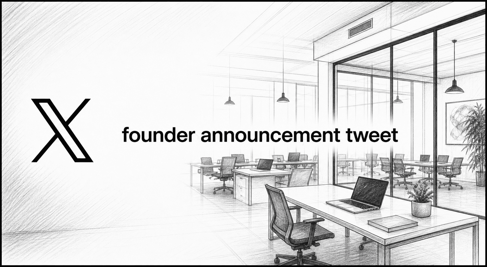 I will write your founder announcement tweet thread - Main Image