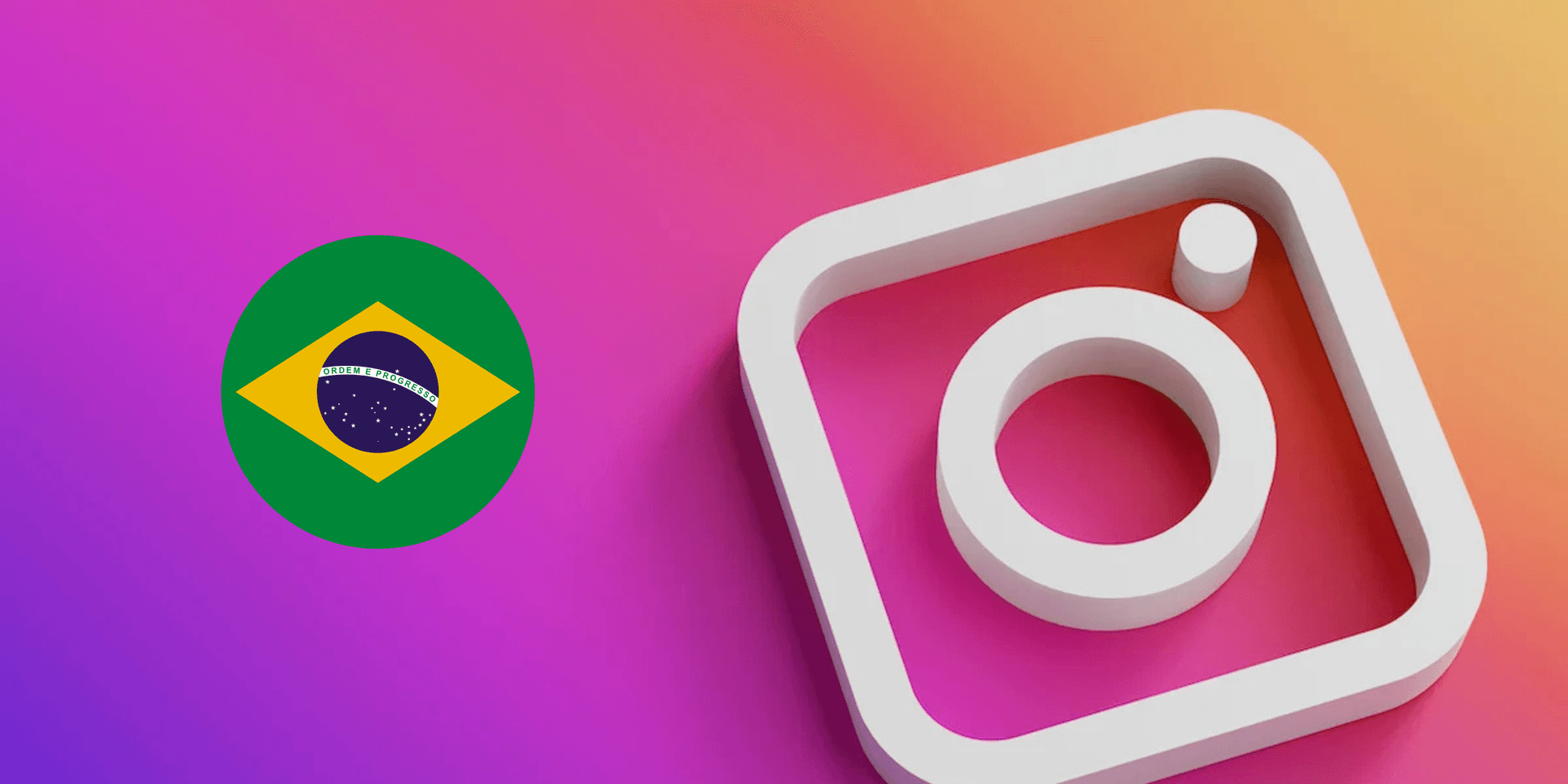 %100 organic instagram followers from BRASIL - Main Image
