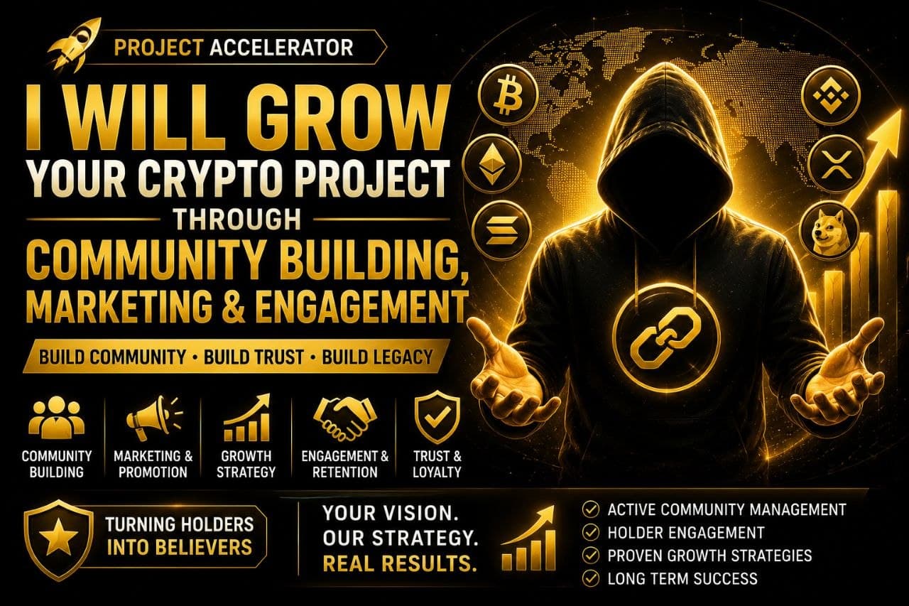 I will build, engage, and scale your Web3 or meme coin community - Main Image